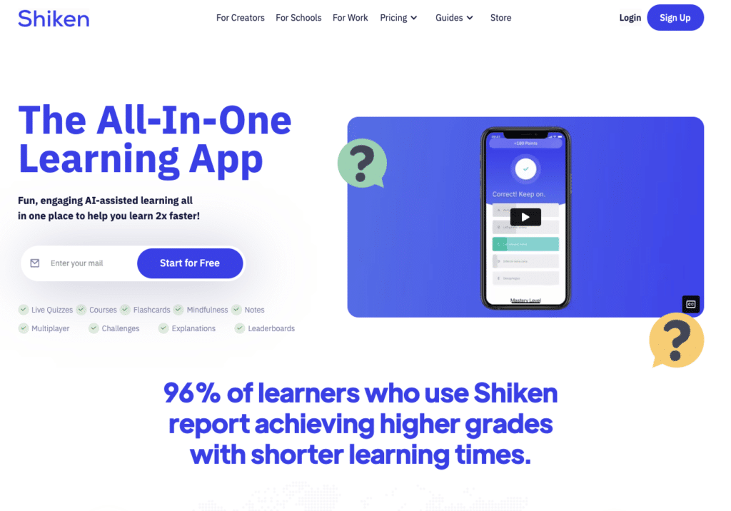 Shiken AI - Una de las mejores ia para estudiantes