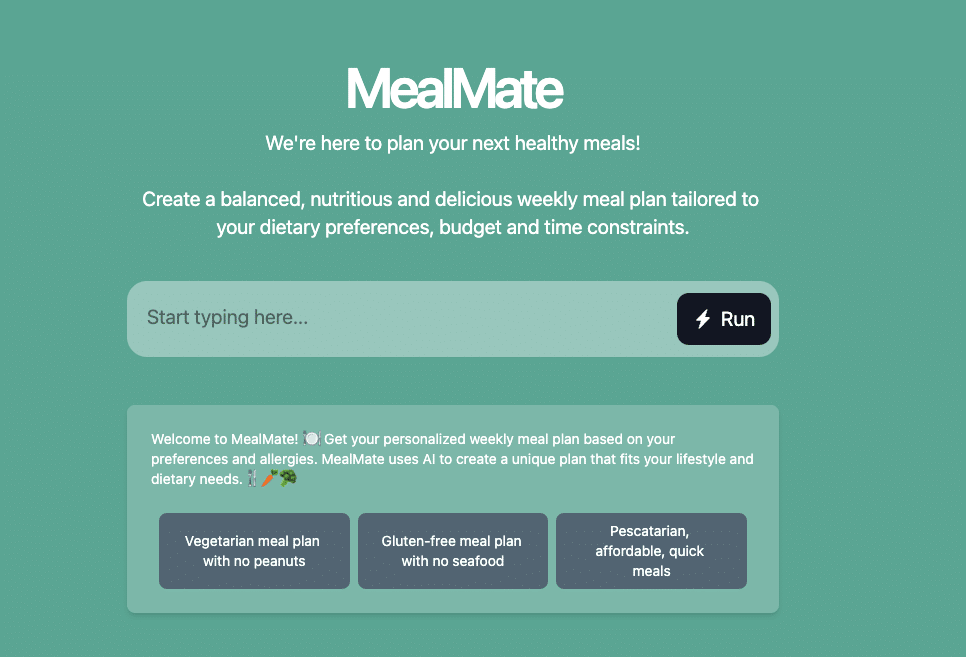 MealMate - Planea tus comidas de manera inteligente
