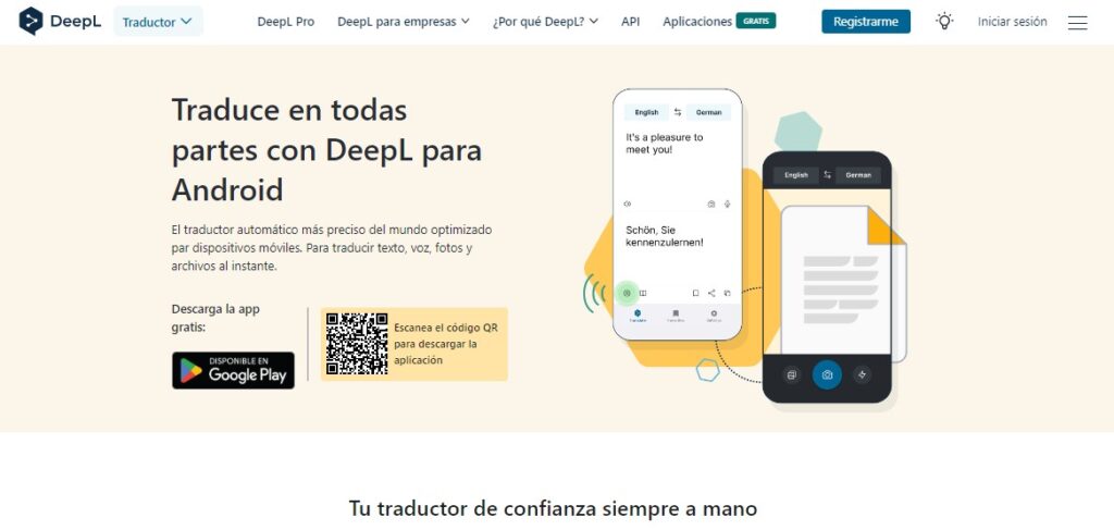 Deepl aplicaciones educativas con IA