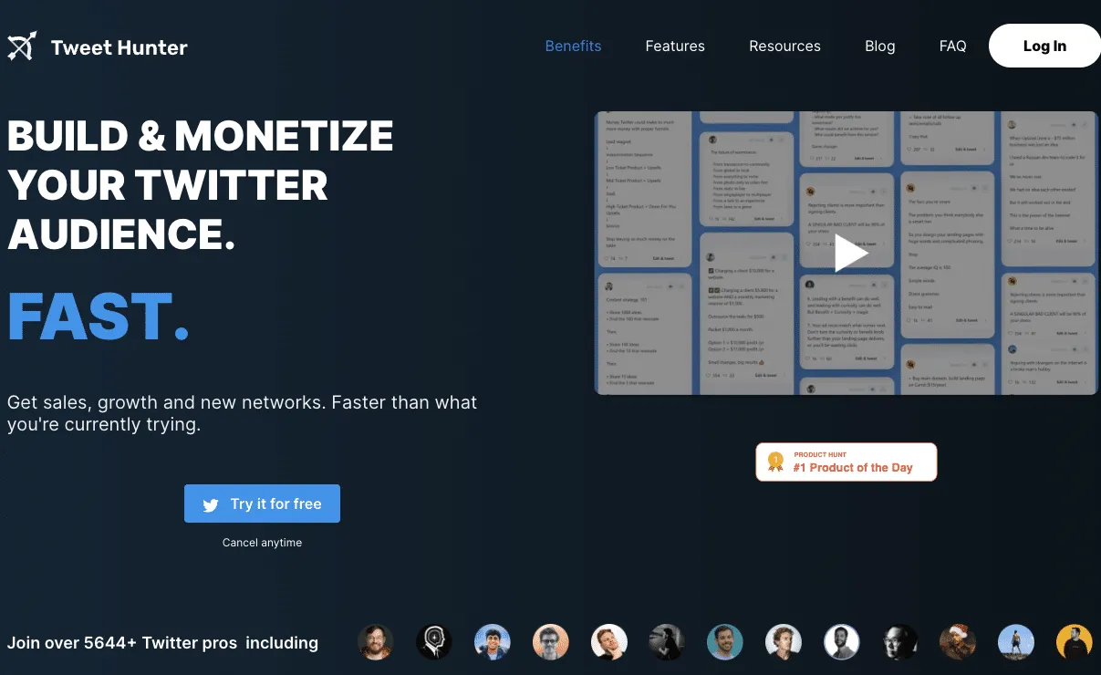 Tweet Hunter