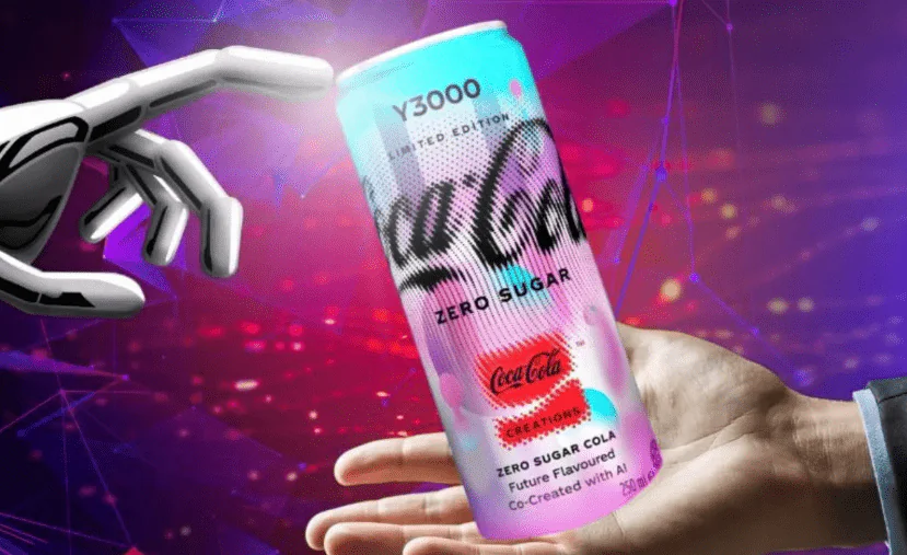 Publicidad de Coca-Cola con IA.