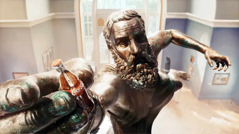 Masterpiece publicidad de Coca-Cola.